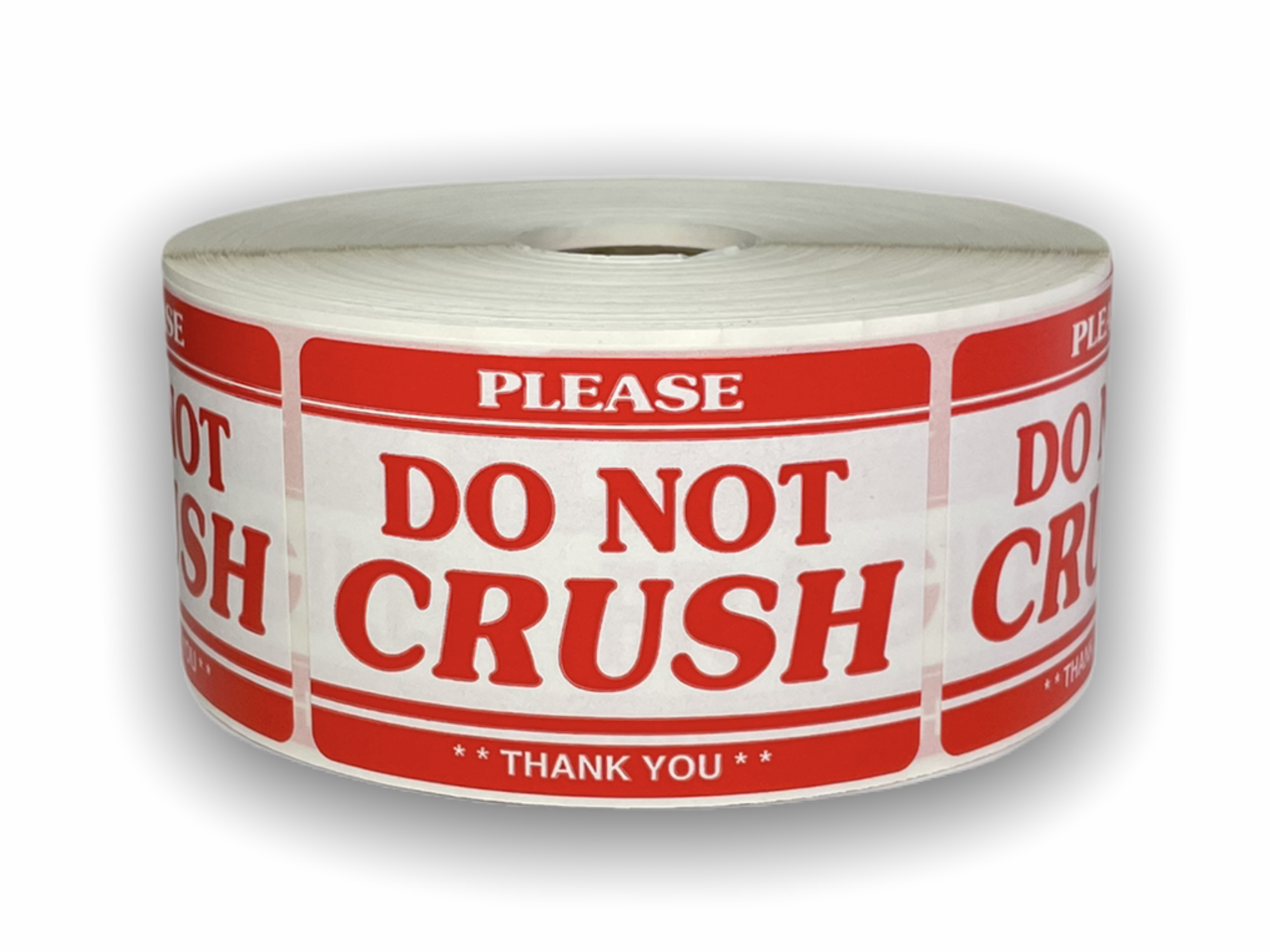 DO NOT CRUSH Labels - 2" x 3"   