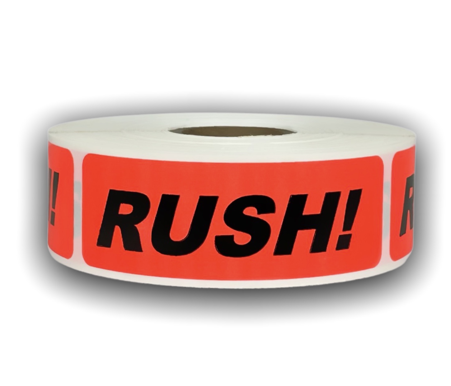 Rush! Stickers - 1"x3", 500 Labels 