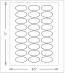 White 2"x1" Oval Multi Purpose Jar Labels 27-Up | 10 Sheets | 270 Peel & Stick Labels