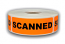 Scanned Stickers - 1"x3", 500 Labels 