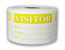 Yellow Visitor Stickers - Name, Visiting, Date | 2"x3" | Self-adhesive | 500 Labels 