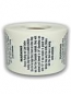 Candle Warning Stickers | 2" Round | Self-adhesive | 500 Labels