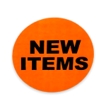 1000 Retail Labels - NEW ITEMS - 1.5" Circle